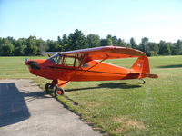 N30508 @ 2OH9 - Piper J5A making an appearance at the gliderport - by Christian Maurer