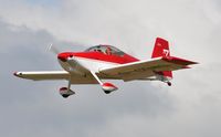 G-CGWG @ EGFH - Resident RV-7 finals Runway 28. - by Roger Winser