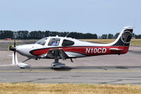 N10CD @ EGSH - Just landed at Norwich. - by Graham Reeve