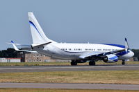 N737M @ EGSH - Just landed at Norwich. - by Graham Reeve