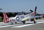 N51MX @ KLAL - North American F-51D Mustang (2-seater conversion) at 2018 Sun 'n Fun, Lakeland FL - by Ingo Warnecke