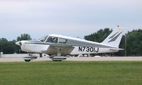 N7301J @ KOSH - Piper PA-28-140 - by Mark Pasqualino