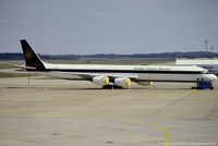 N801UP @ EDDK - Douglas DC-8-73AF - 5X UPSUnited Parcel Service ex N8630 - 46101 - N801UP - 26.05.1990 - CGN - by Ralf Winter