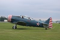 N257DB @ KOSH - North American T-6G - by Mark Pasqualino