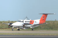 LN-TRG @ EKYT - Beechcraft Super King Air B200 of Sundt Air operated for Norwegian Coast Guard in maritime surveillance role at Aalborg airport, Denmark - by Van Propeller