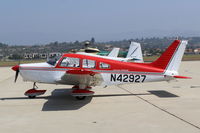 N42927 @ CMA - 1974 Piper PA-28-151 WARRIOR, Lycoming O-320-E3D 150 Hp, first year of production - by Doug Robertson