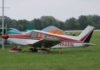 N5333L @ KOSH - Piper PA-28-180 - by Mark Pasqualino