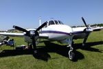 N697T @ KLAL - Beechcraft D50C Twin Bonanza at 2018 Sun 'n Fun, Lakeland FL