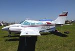 N535Q @ KLAL - Beechcraft D55 Baron at 2018 Sun 'n Fun, Lakeland FL