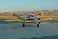 HB-EGE @ LSGY - On a sunny winter-day at Yverdon. HB-registered from 1949-08-17 until 2017-08-14 - by sparrow9
