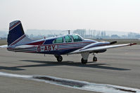 G-ASYJ @ LSZG - Rare visitor at Grenchen - by sparrow9