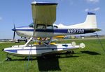 N4972Q @ KLAL - Cessna A185F Skywagon on amphibious floats at 2018 Sun 'n Fun, Lakeland FL