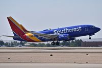 N927WN @ KBOI - Climb out from RWY 28R. - by Gerald Howard
