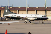 XA-UTW @ KPHX - Plane was converted to a freighter probably in 1973. Originally delivered to Braniff International on April 4, 1953 as N3420. It flew with Zantop for many years. - by Dave Turpie