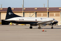 XA-UTW @ KPHX - Description: Plane was converted to a freighter probably in 1973. Originally delivered to Braniff International on April 4, 1953 as N3420. It flew with Zantop for many years. - by Dave Turpie