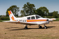 G-BGAX @ EGBR - Piper PA-28 Cherokee 140 G-BGAX G-BGAX Group Breighton 1/7/18 - by Grahame Wills