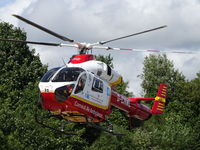G-CNWL - Cornwall Air Ambulance Taking Off From Derriford Hospital