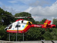 G-CNWL - Cornwall Air Ambulance Taking Off From Derriford Hospital