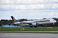 9V-SMN @ EGCC - At Manchester