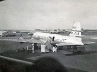 N88893 @ SJU - I was a passenger on this aircraft from New York to San Juan PR, February 1952. It was 1 1944 Douglas DC-4. Photo taken at PR. - by Stuart Sarjeant
