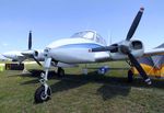 N5272G @ KLAL - Cessna L-27A/U-3A 'Blue Canoe' (310A) at 2018 Sun 'n Fun, Lakeland FL - by Ingo Warnecke