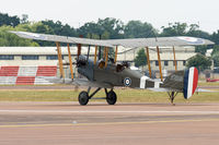 G-CJZO @ EGVA - A2943 at its departure from Fairford: the slowest flyer - by Marc Heesters