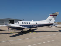 G-RAFU @ EGJB - Parked at Guernsey, following demilitarisation & awaiting onward sale - by alanh