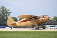 N81285 @ KOSH - Fairchild 24R-46 - by Mark Pasqualino