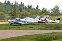 C-FPUA @ CEZ3 - Tied down - by Guy Pambrun
