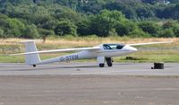 G-STEM @ EGFH - Visiting powered sailplane. - by Roger Winser