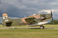 N39606 @ KOSH - In a new scheme at AirVenture 2018, taxiing for Heritage Flight performance - by alanh