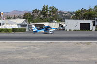 N5035N @ SZP - 1978 Bellanca 8KCAB DECATHLON, Lycoming AEIO-320 150 Hp, taxi to Rwy 22 - by Doug Robertson