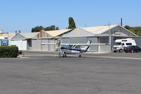 N7565V @ SZP - 1976 Cessna 177RG CARDINAL, Lycoming IO-360-A1B6D, awaiting Fuel Dock - by Doug Robertson