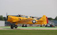 N66TY @ KOSH - North American - by Mark Pasqualino