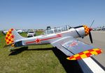 N652Y @ KLAL - Yakovlev (Aerostar) Yak-52TW at 2018 Sun 'n Fun, Lakeland FL - by Ingo Warnecke