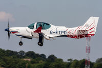 G-ETPD @ EGVA - Grob G120TP G-ETPD ETPS QinetiQ Fairford 11/7/18 - by Grahame Wills