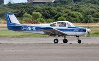 G-BBRC @ EGFH - Visiting Fuji Aero Subaru. - by Roger Winser