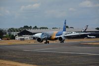 PR-ZGQ @ EGLF - Landing after it's display at FIA 2018. - by kenvidkid