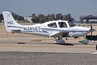 N345ET @ KBOI - Taxiing onto the north GA ramp.