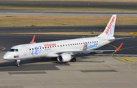 EC-LKX @ EDDL - ERJ195 taxying in - by FerryPNL