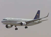 HZ-AS67 @ OMDB - Landing on DUBAI INTERNATIONAL Airport - by Willem Göebel