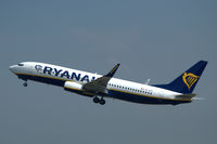EI-GJX @ EHAM - Ryanair Boeing 737-8AS taking off from Schiphol airport, the Netherlands - by Van Propeller