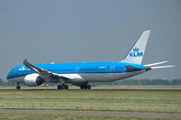 PH-BHD @ EHAM - KLM Boeing 787-9 Dreamliner taking off from Schiphol airport, the Netherlands - by Van Propeller
