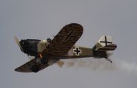 G-BNPV @ EGLF - Validating as part of The Great Warbirds Display Team for FIA 2018. - by kenvidkid
