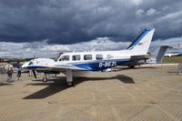 G-BEZL @ EGLF - On static display at FIA 2018. - by kenvidkid