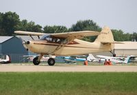 N9619K @ KOSH - Stinson 108-2 - by Mark Pasqualino