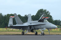 HN-435 @ EKYT - Finnish Air Force McDonnell Douglas F-18C Hornet at Aalborg air show 2018, Denmark - by Van Propeller