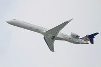 D-ACNT @ LFPG - Bombardier CRJ-900 NG, Take off rwy 27L, Roissy Charles De Gaulle airport (LFPG-CDG) - by Yves-Q