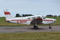 G-BOTF @ EGSH - Departing from Norwich. - by Graham Reeve
