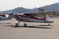 N2802A @ SZP - 1953 Cessna 180, Continental O-470-A 225 Hp - by Doug Robertson
